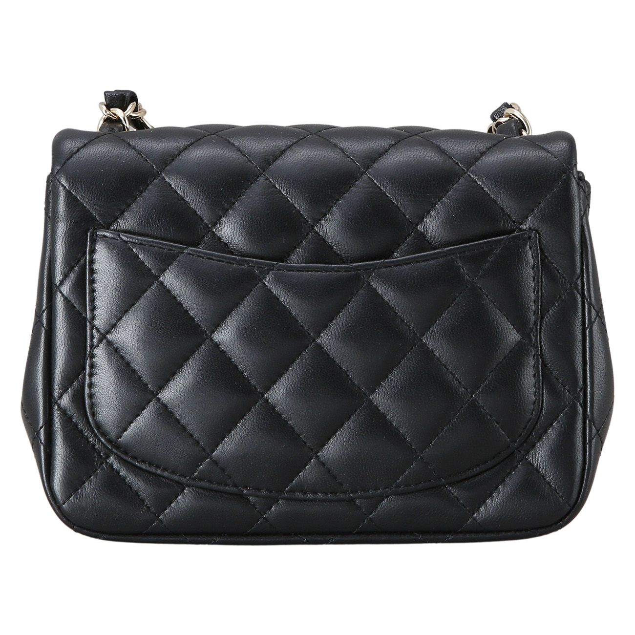 CHANEL(USED)샤넬 클래식 램스킨 쁘띠삭