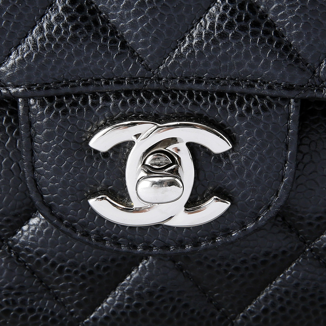 CHANEL(USED)샤넬 캐비어 클래식 미듐 플랩백