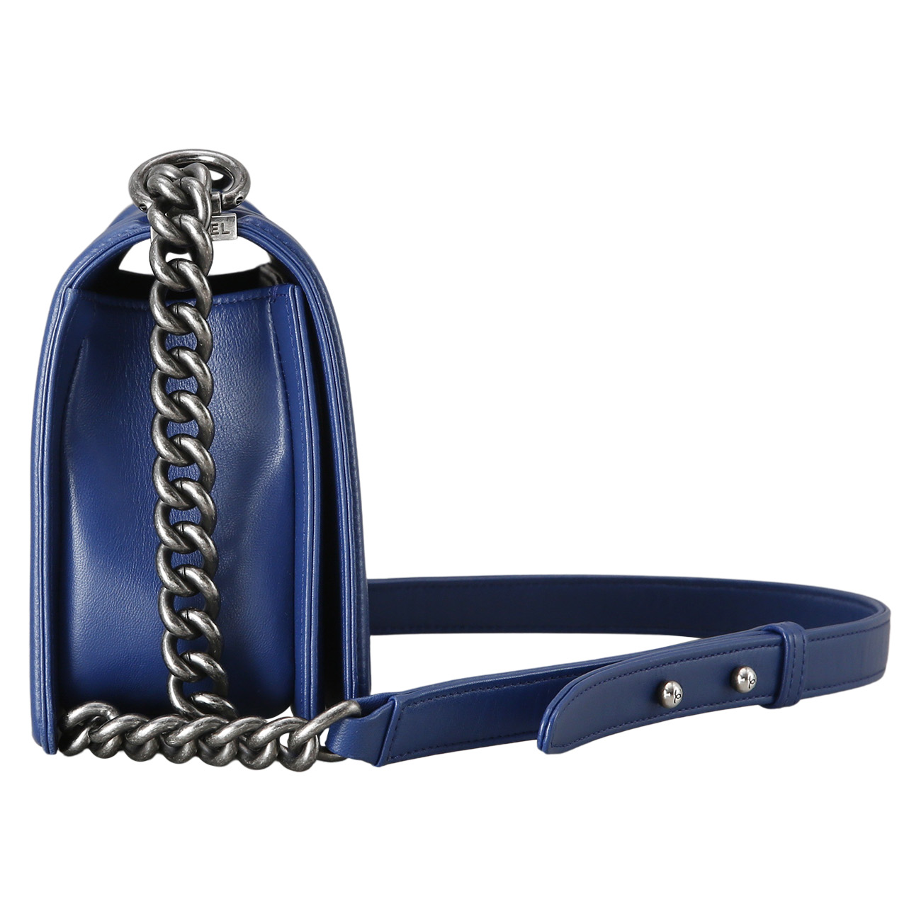 CHANEL(USED)샤넬 램스킨 보이샤넬 미듐