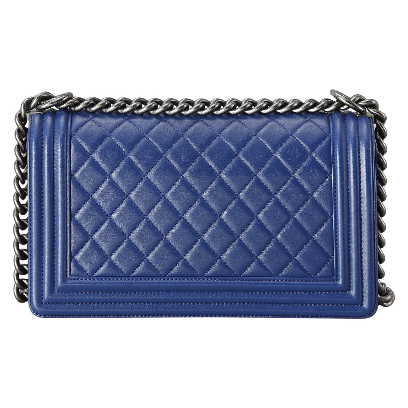 CHANEL(USED)샤넬 램스킨 보이샤넬 미듐