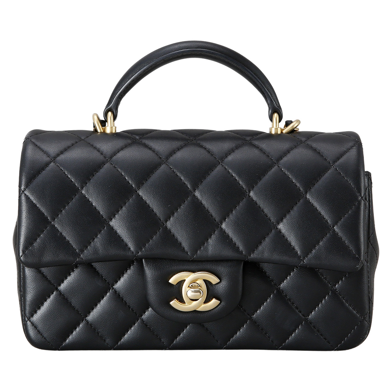 CHANEL(USED)샤넬 뉴미니 탑핸들 크로스백