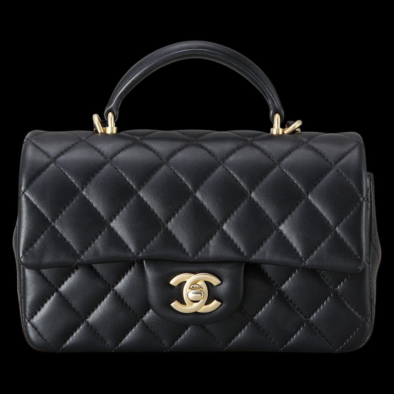 CHANEL(USED)샤넬 뉴미니 탑핸들 크로스백