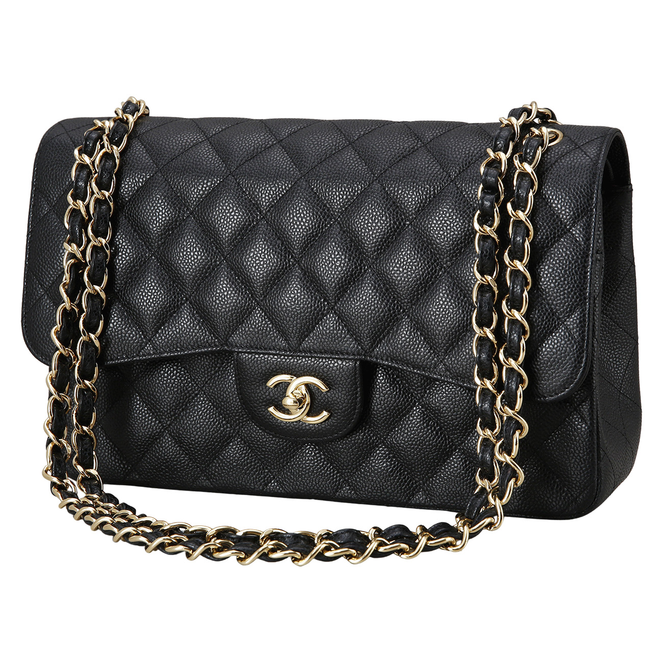 CHANEL(USED)샤넬 캐비어 클래식 라지 플랩백