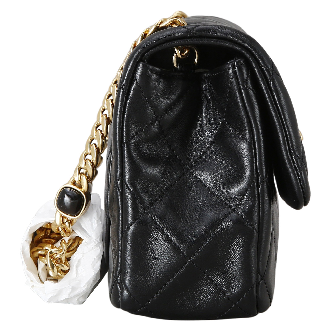 CHANEL(USED)샤넬 시즌 램스킨 체인 크로스백