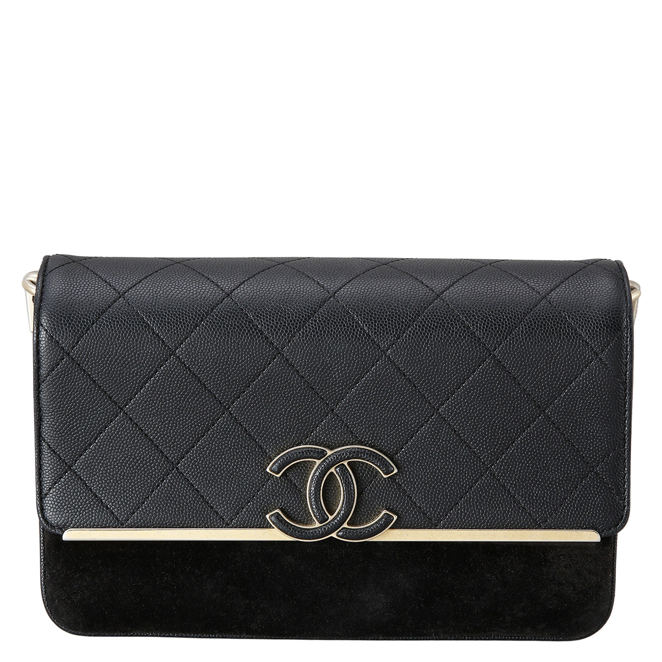 CHANEL(USED)샤넬 시즌 CC로고 플랩백