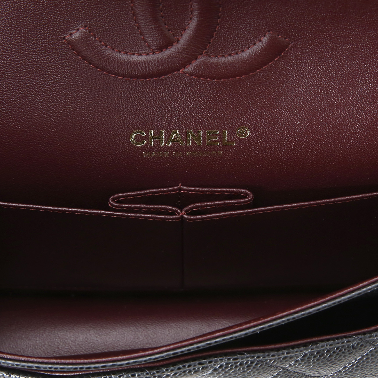 CHANEL(USED)샤넬 클래식 캐비어 미듐