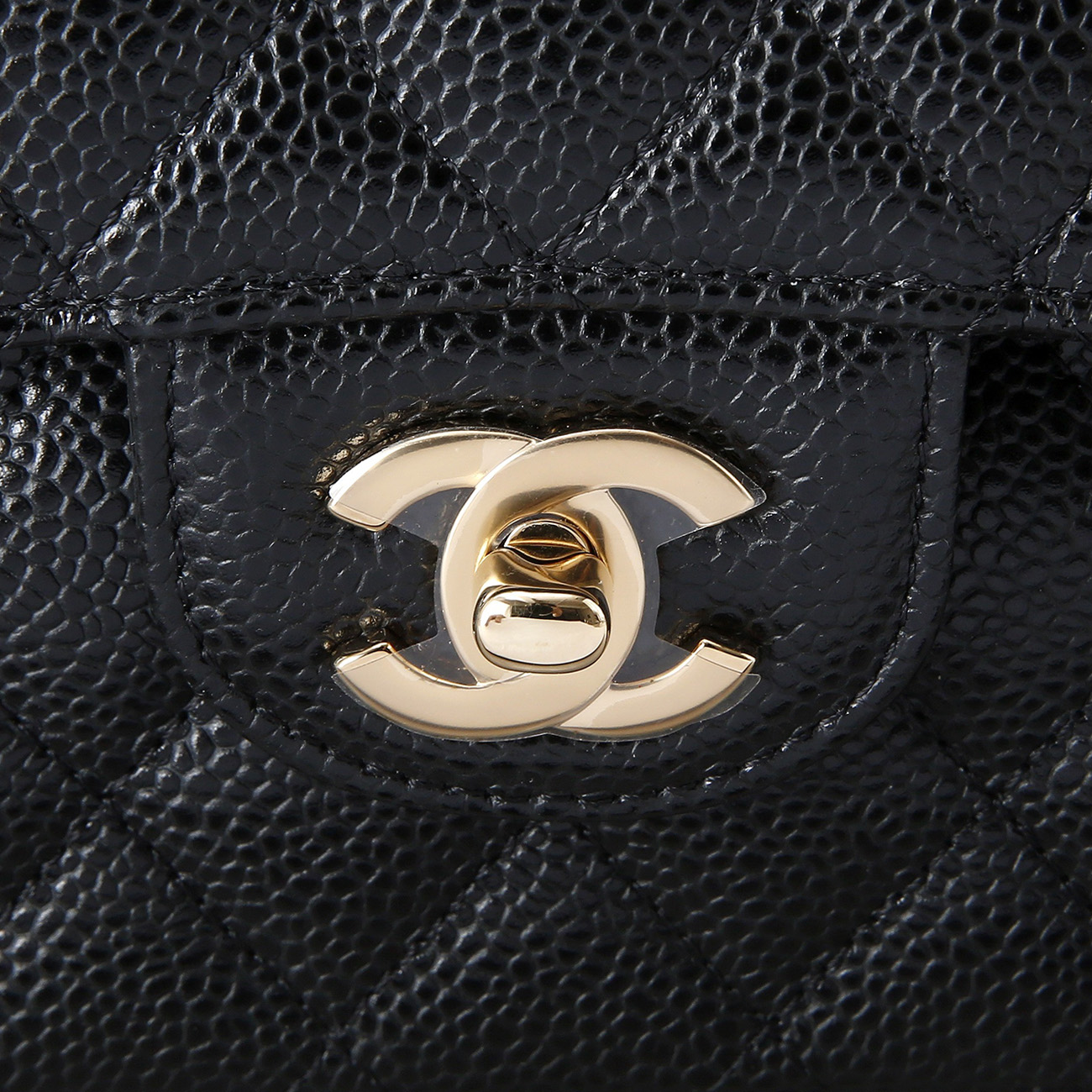 CHANEL(USED)샤넬 클래식 캐비어 미듐