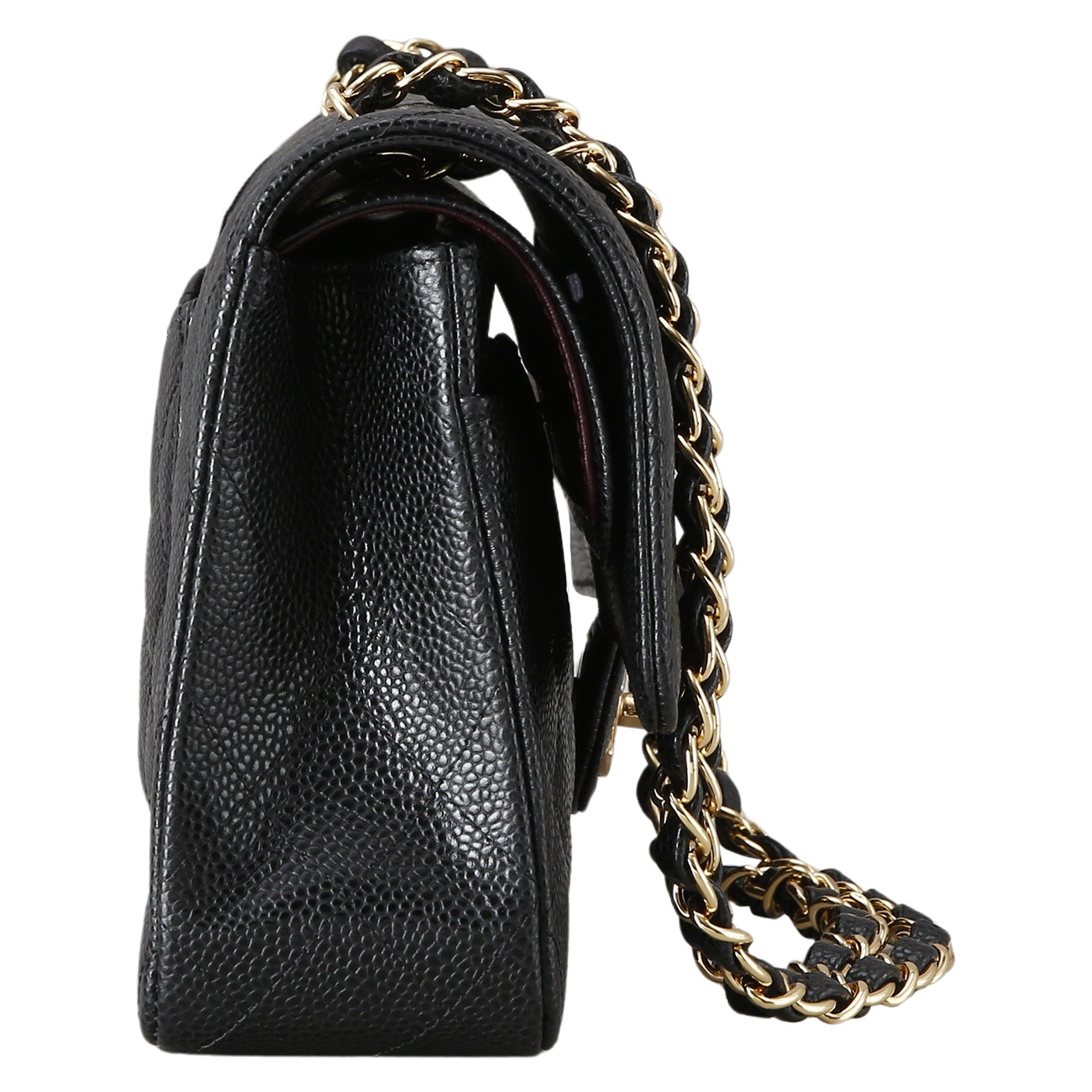 CHANEL(USED)샤넬 클래식 캐비어 미듐