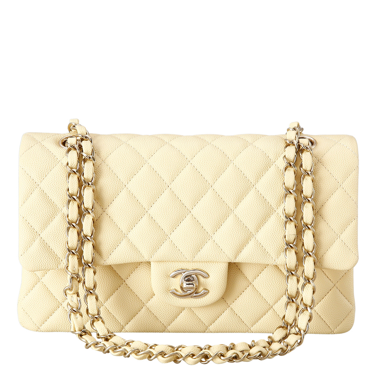 CHANEL(USED)샤넬 캐비어 클래식 미듐 플랩백
