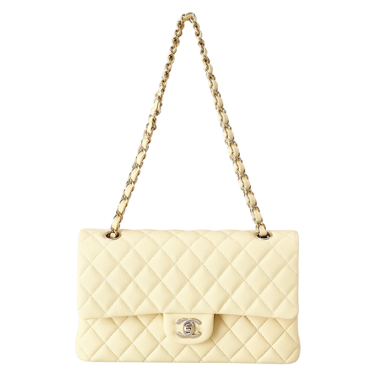 CHANEL(USED)샤넬 캐비어 클래식 미듐 플랩백