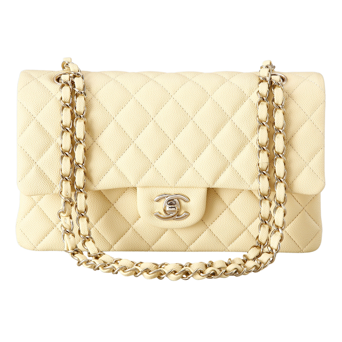 CHANEL(USED)샤넬 캐비어 클래식 미듐 플랩백