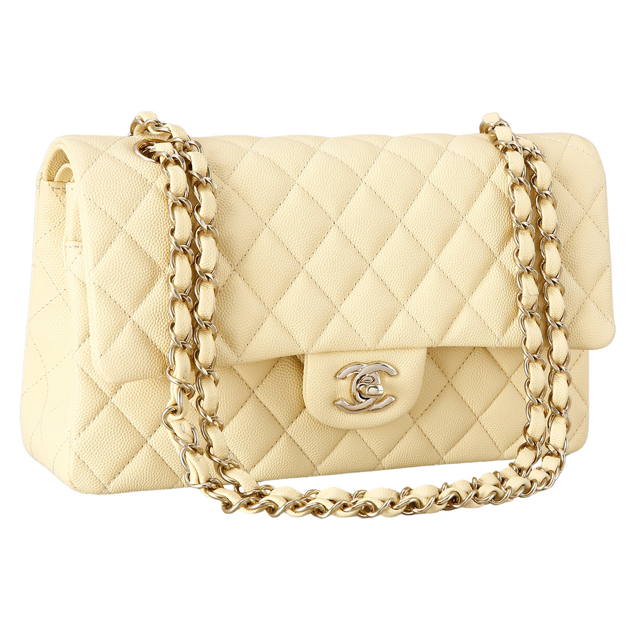 CHANEL(USED)샤넬 캐비어 클래식 미듐 플랩백