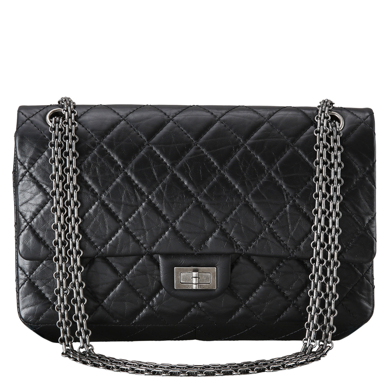 CHANEL(USED)샤넬 2.55 빈티지 라지 플랩백28