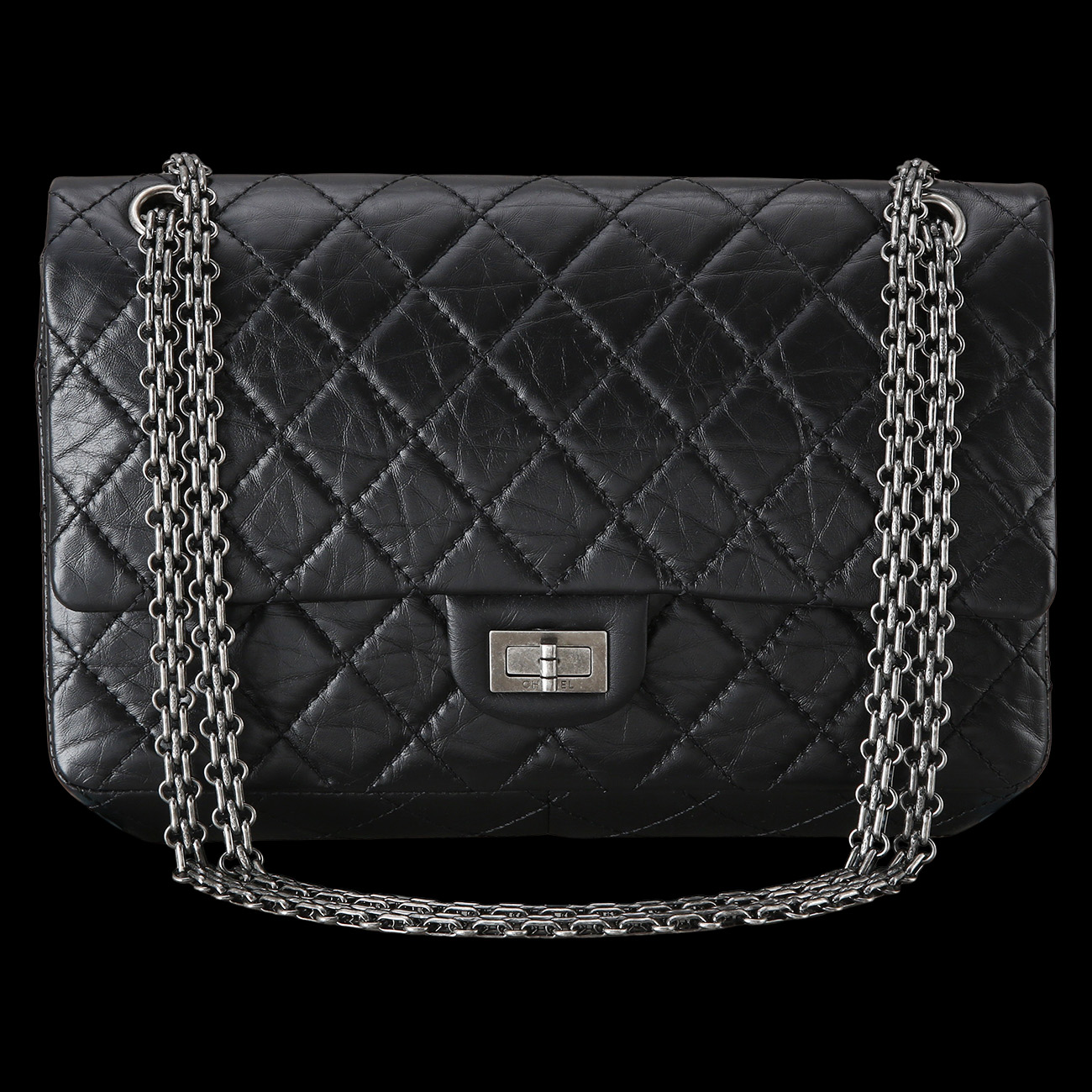 CHANEL(USED)샤넬 2.55 빈티지 라지 플랩백28