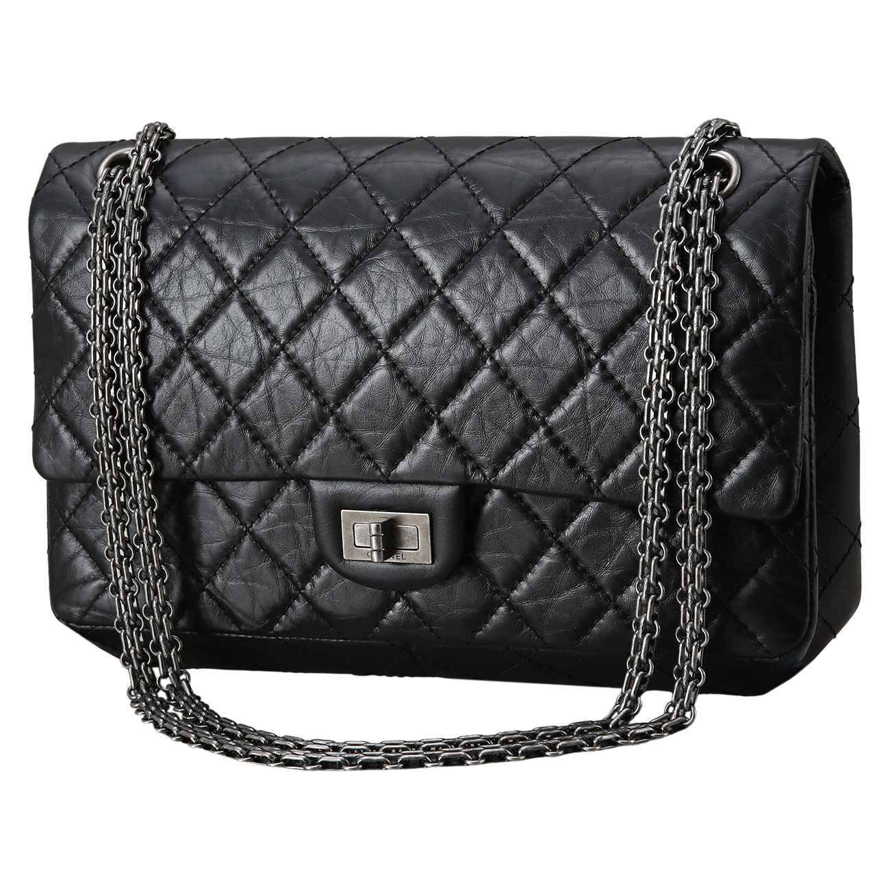 CHANEL(USED)샤넬 2.55 빈티지 라지 플랩백28