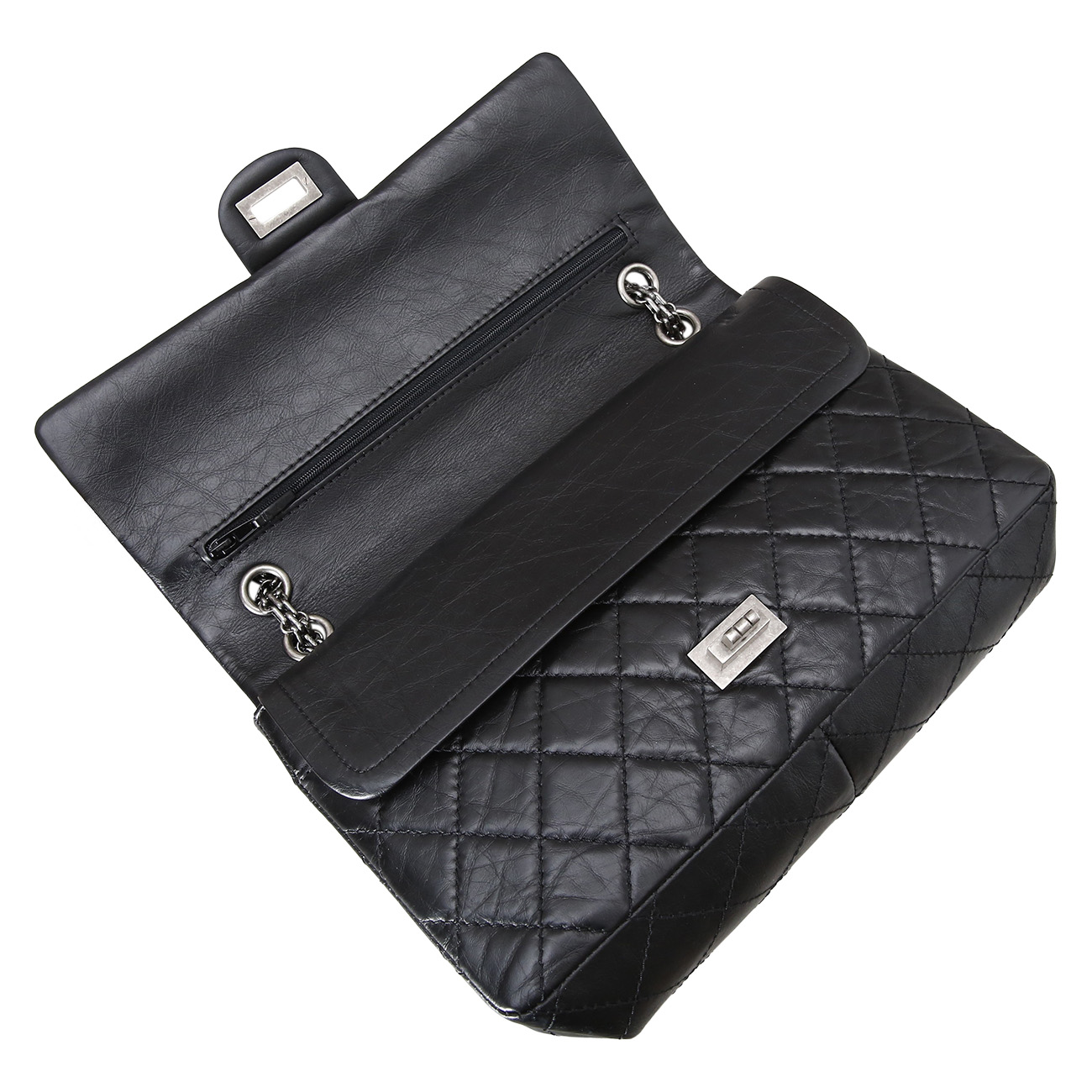 CHANEL(USED)샤넬 2.55 빈티지 라지 플랩백28