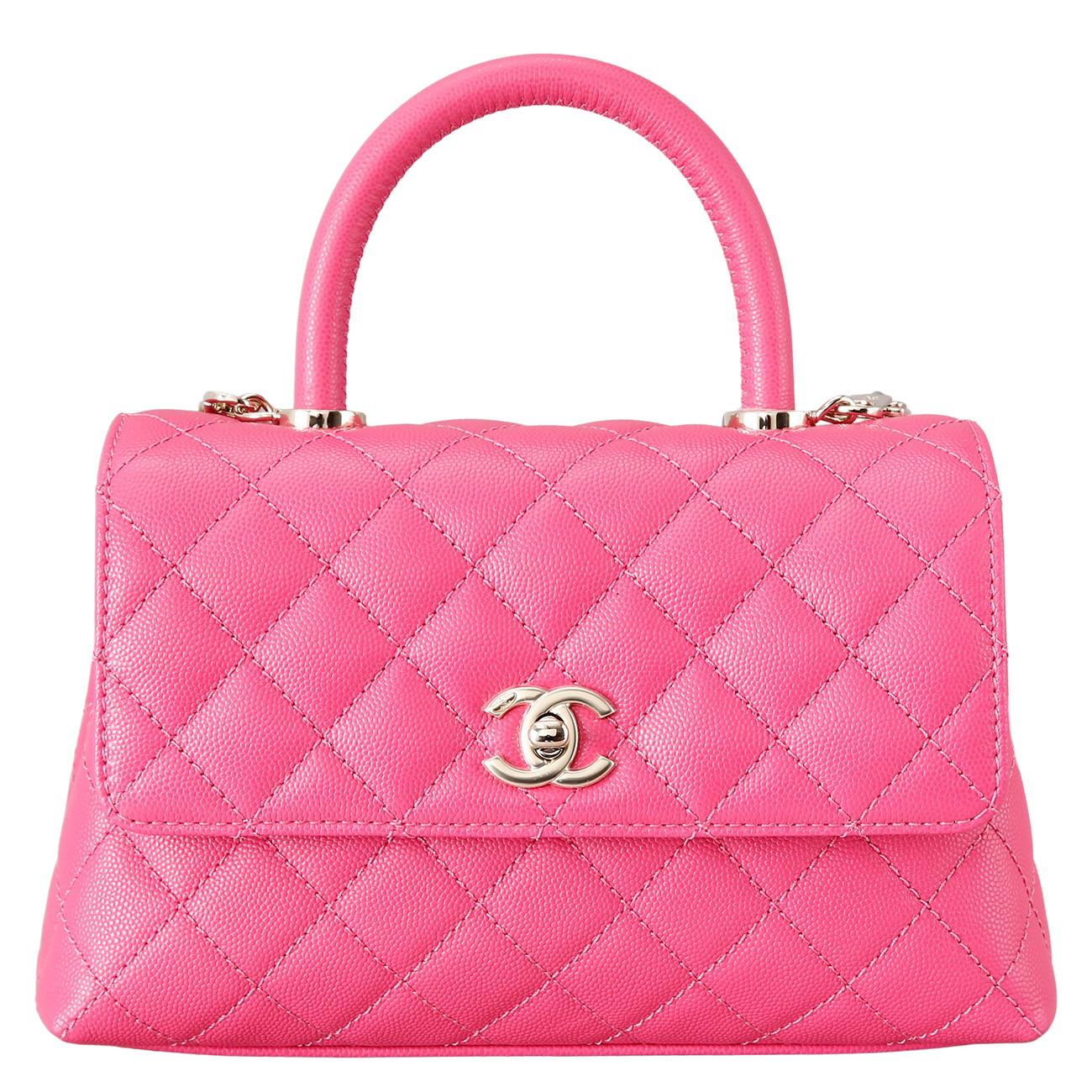 CHANEL(USED)샤넬 캐비어 코코핸들 스몰