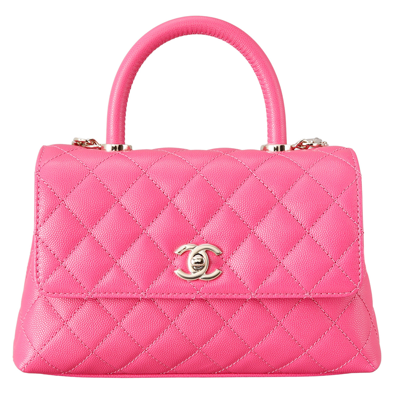 CHANEL(USED)샤넬 캐비어 코코핸들 스몰