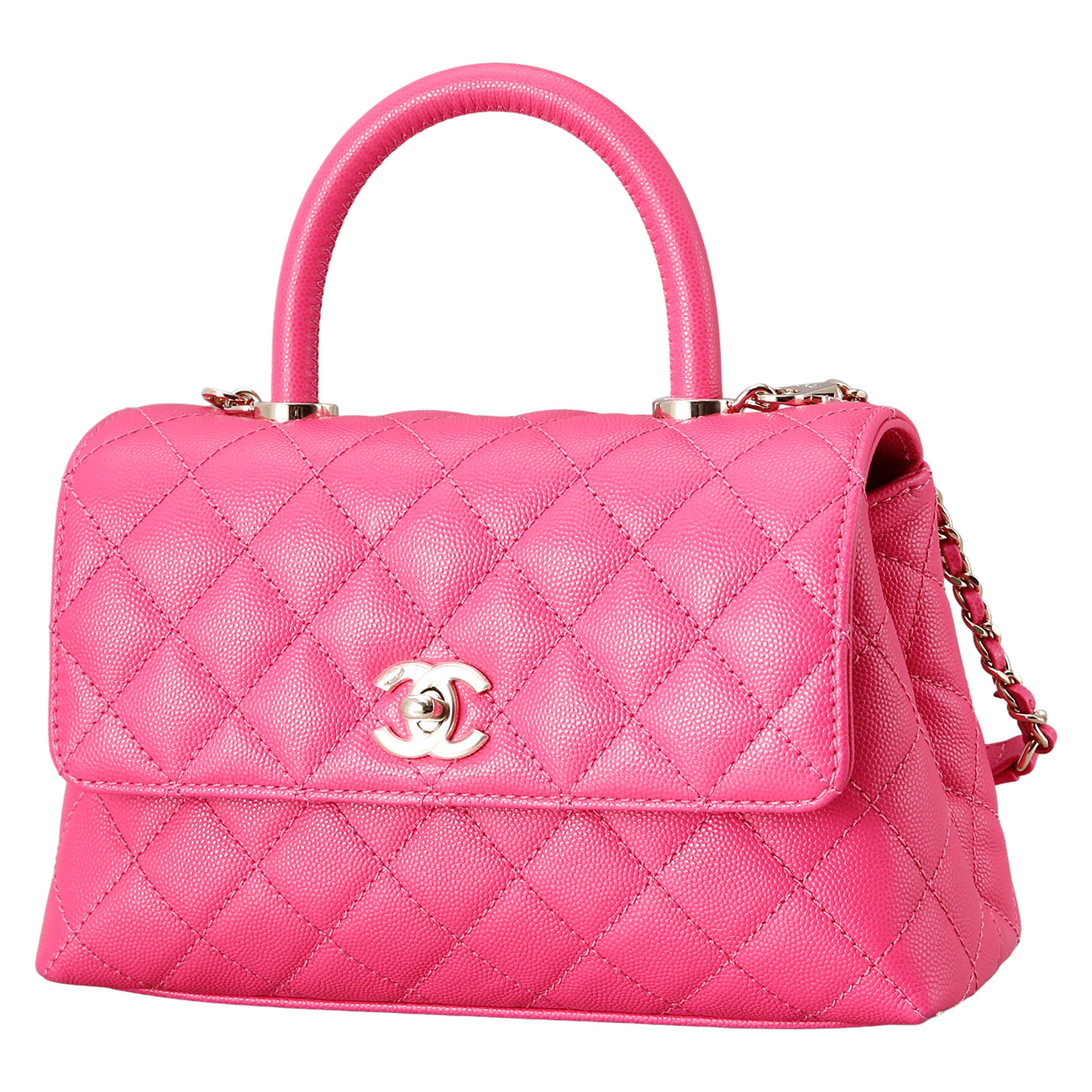 CHANEL(USED)샤넬 캐비어 코코핸들 스몰