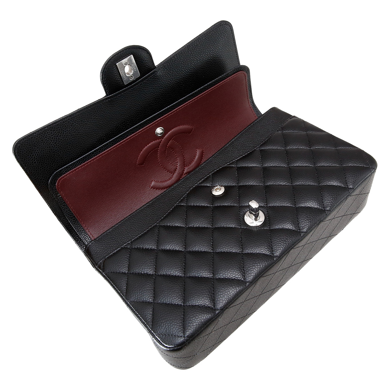 CHANEL(USED)샤넬 캐비어 클래식 미듐 플랩백