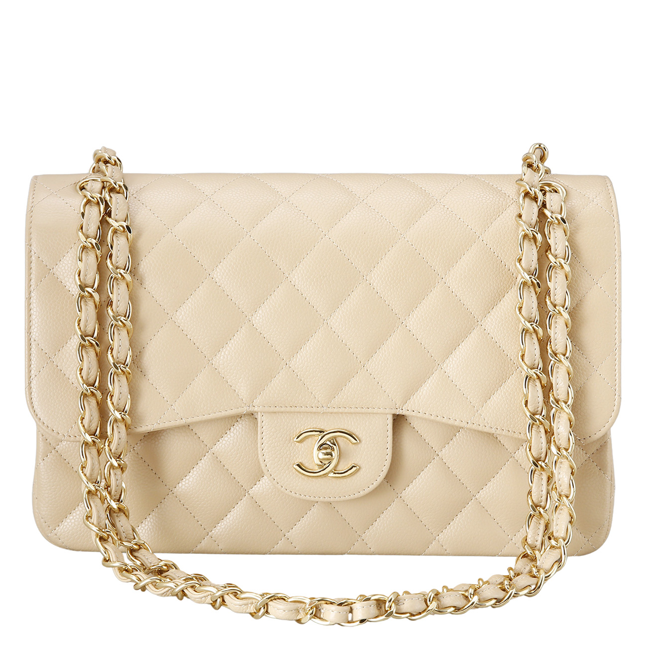 CHANEL(USED)샤넬 캐비어 클래식 라지 플랩백