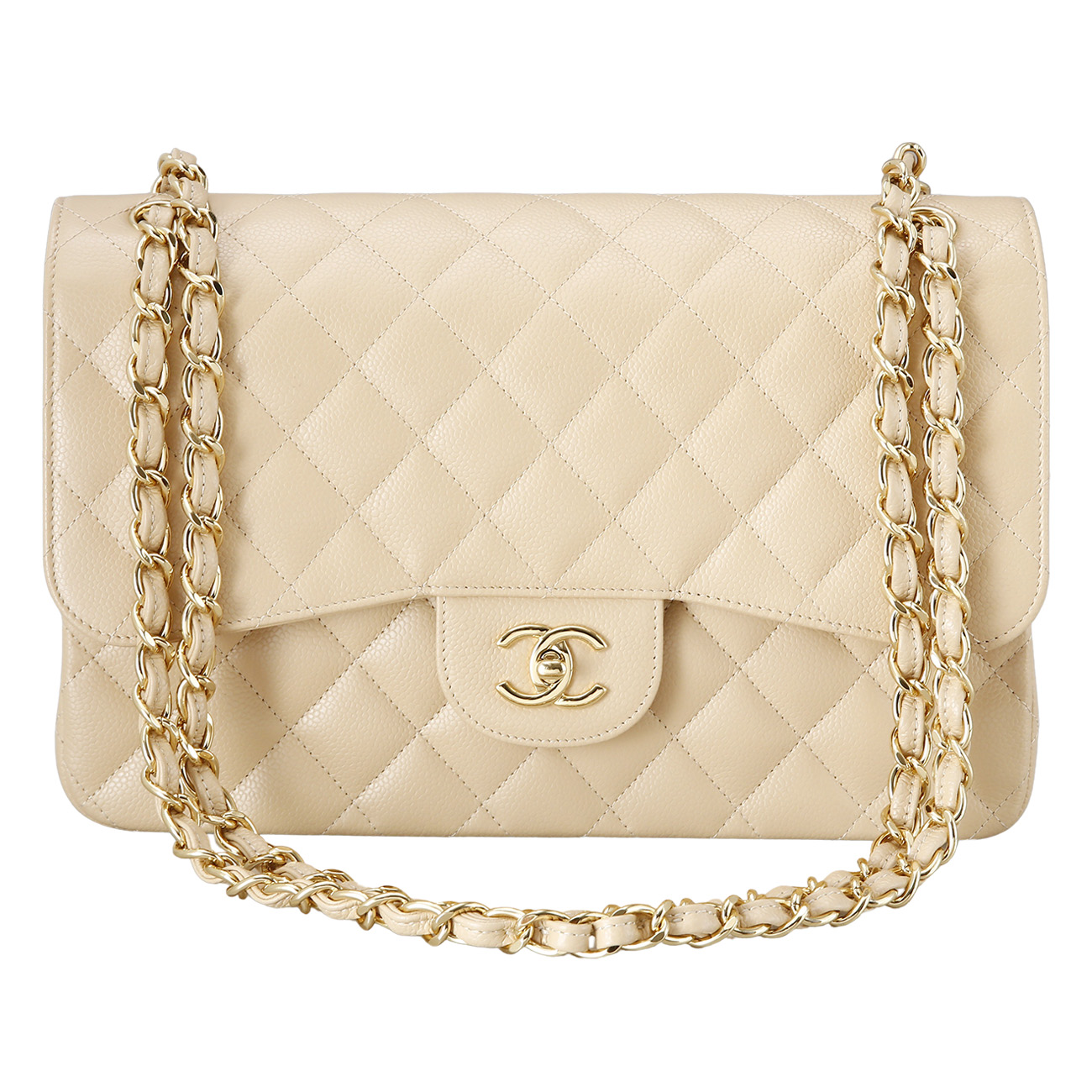 CHANEL(USED)샤넬 캐비어 클래식 라지 플랩백