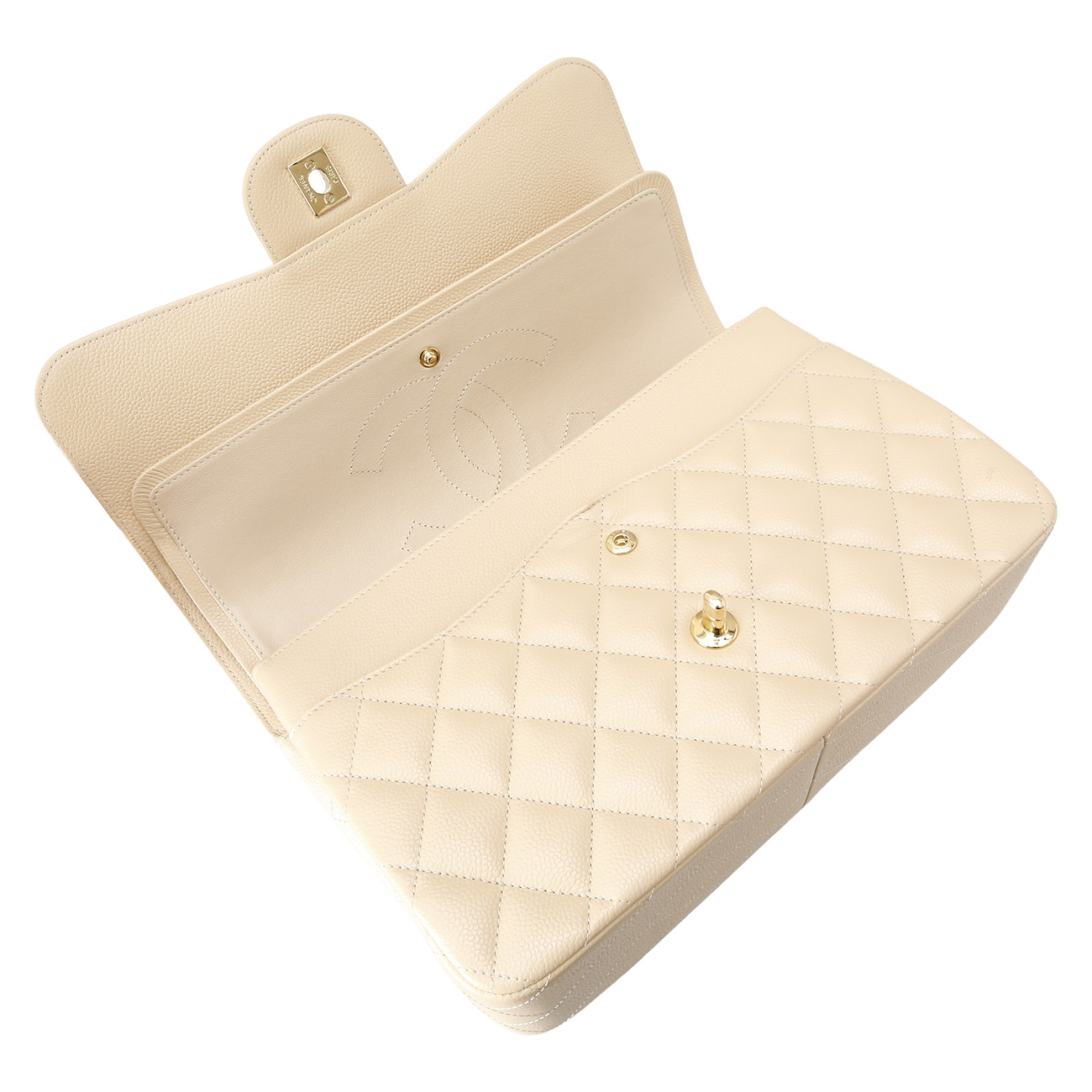 CHANEL(USED)샤넬 캐비어 클래식 라지 플랩백