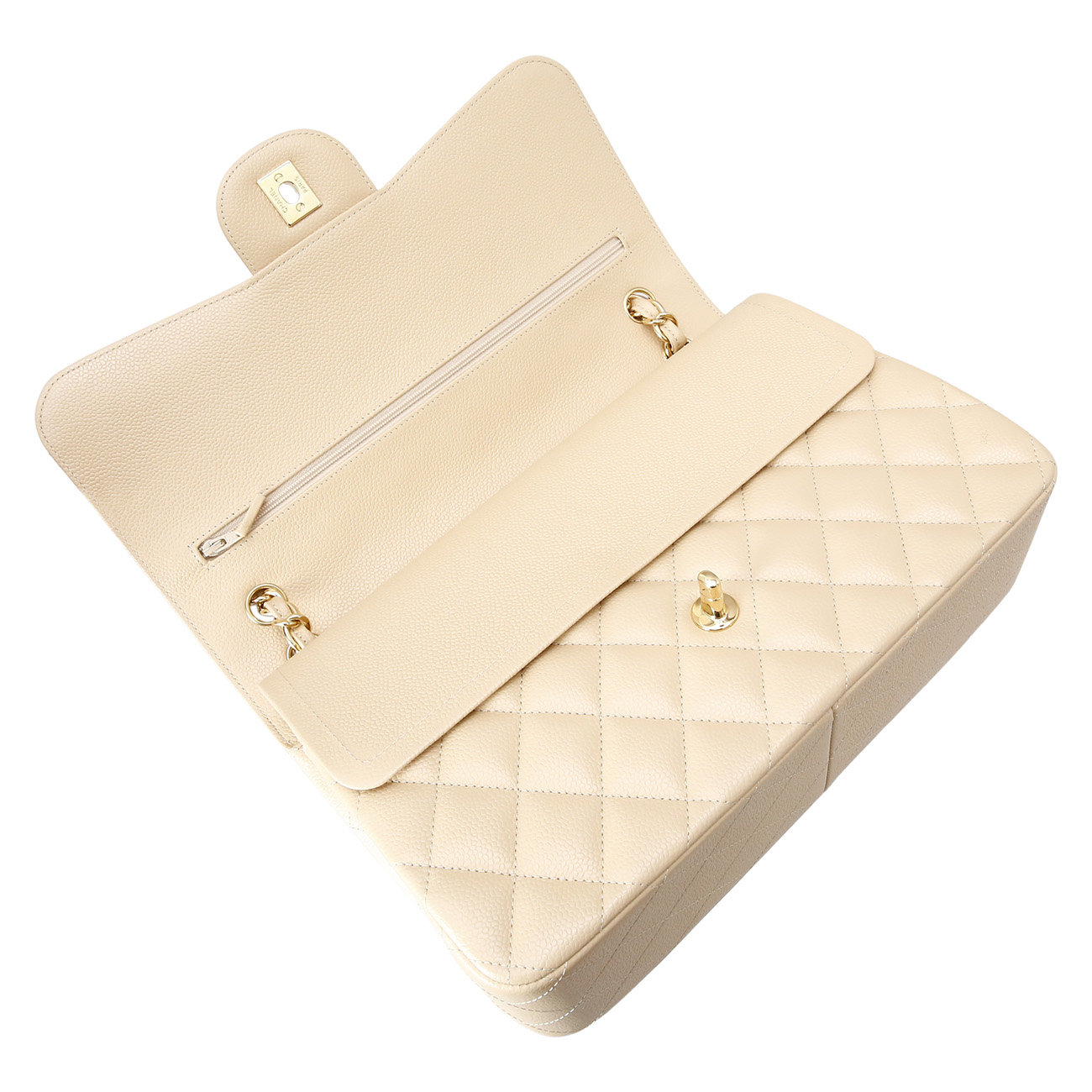 CHANEL(USED)샤넬 캐비어 클래식 라지 플랩백