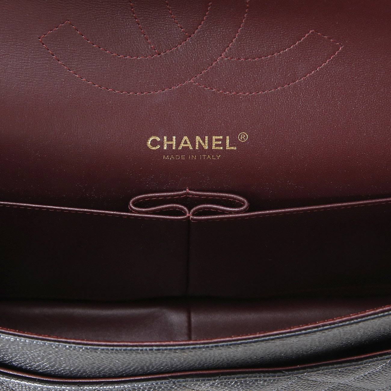 CHANEL(NEW)샤넬 클래식 캐비어 점보 금장