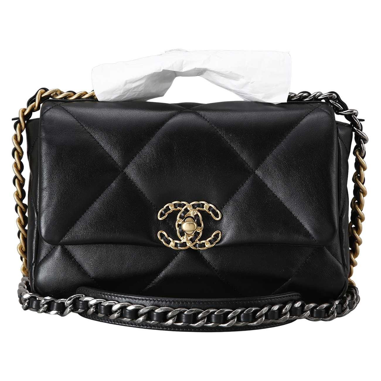 CHANEL(USED)샤넬 19백 미디움 블랙