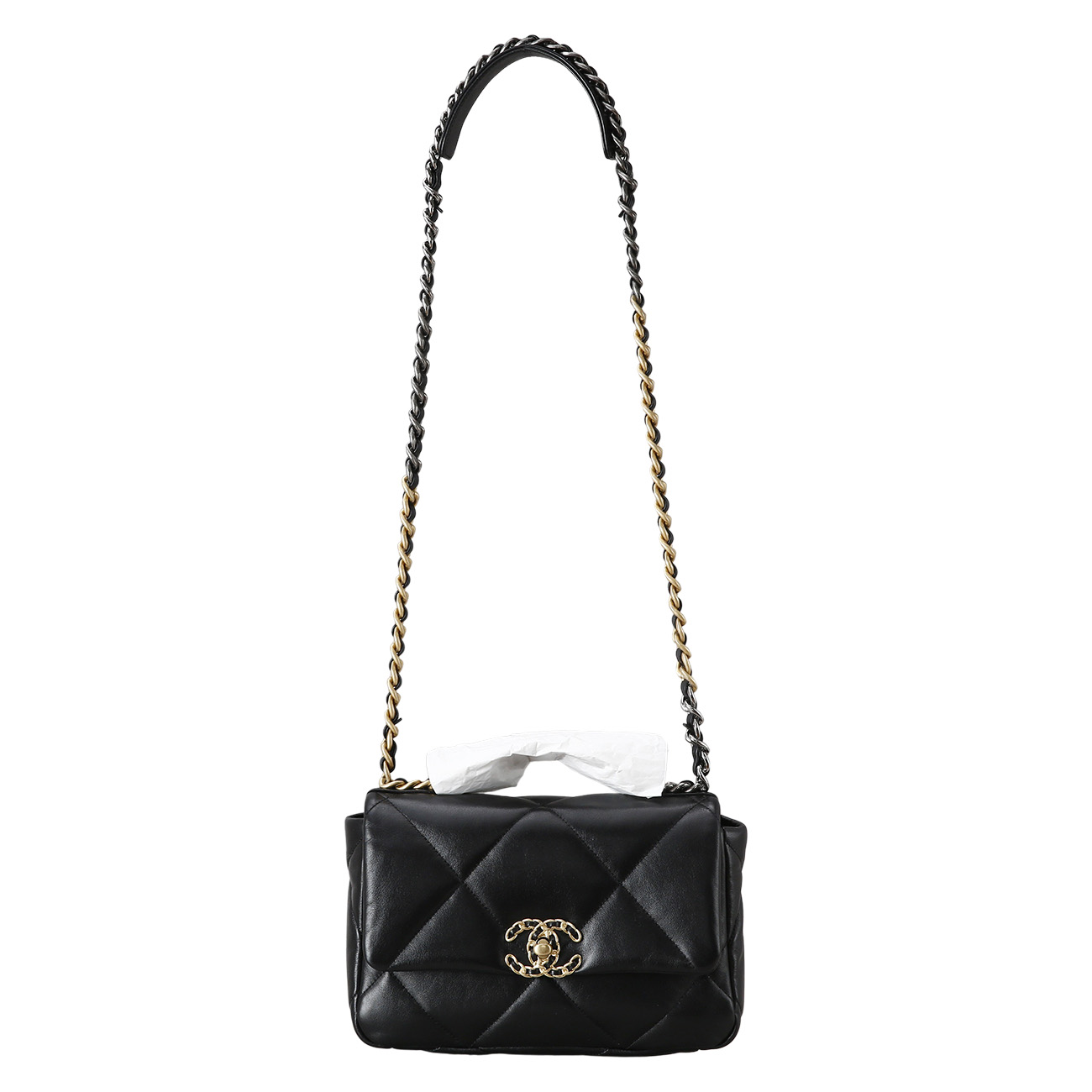 CHANEL(USED)샤넬 19백 미디움 블랙