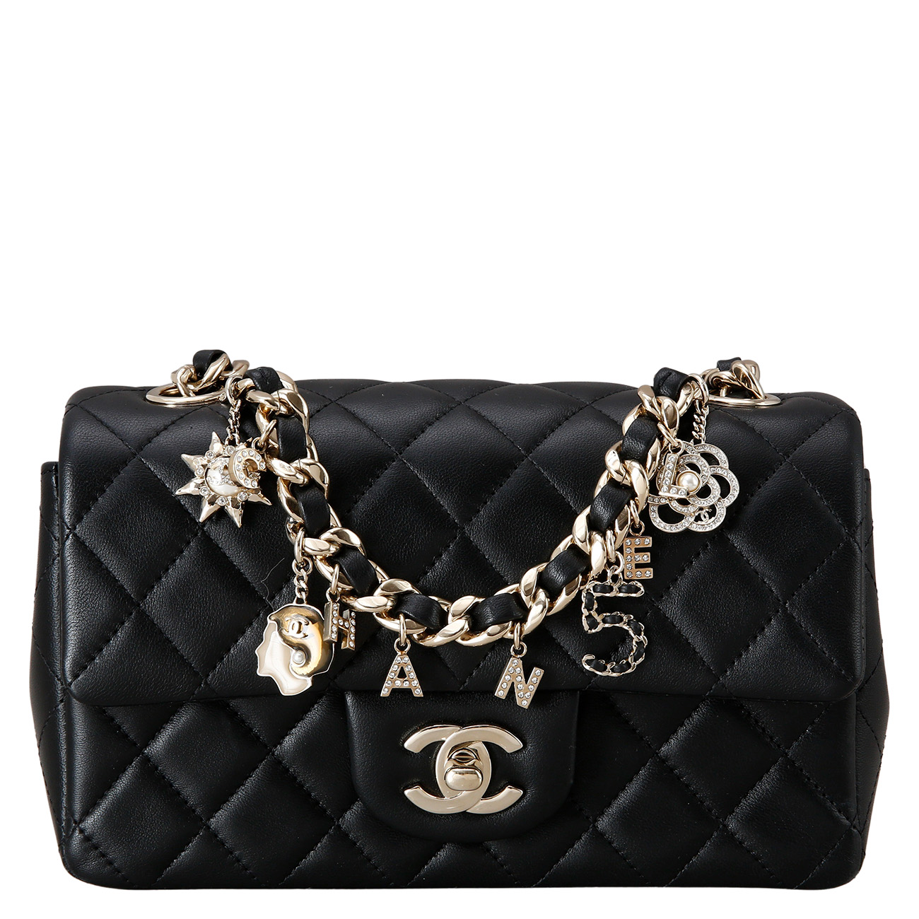 CHANEL(USED)샤넬 시즌 참 장식 클래식 뉴미니