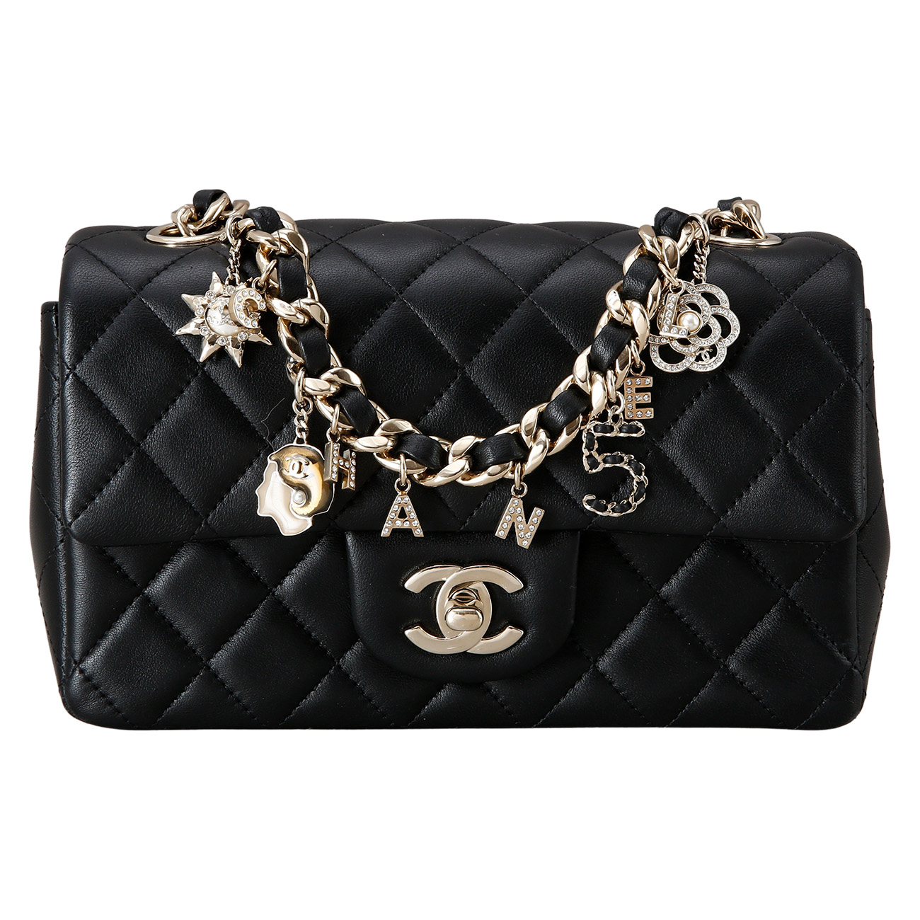 CHANEL(USED)샤넬 시즌 참 장식 클래식 뉴미니