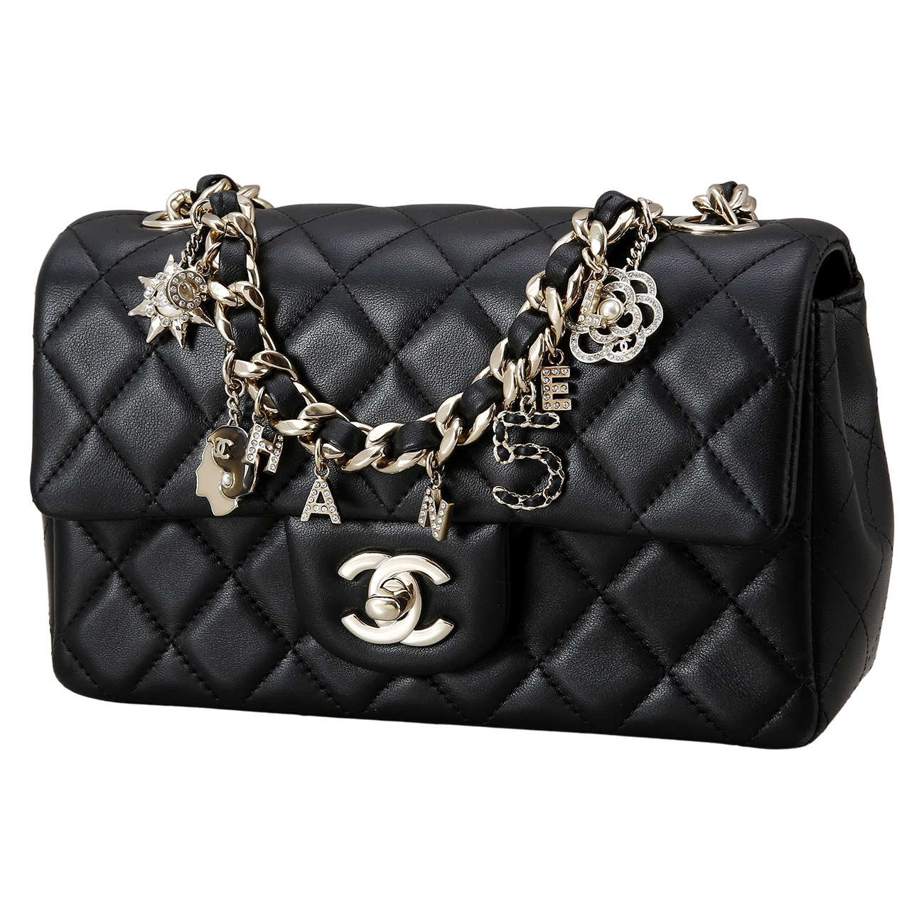 CHANEL(USED)샤넬 시즌 참 장식 클래식 뉴미니