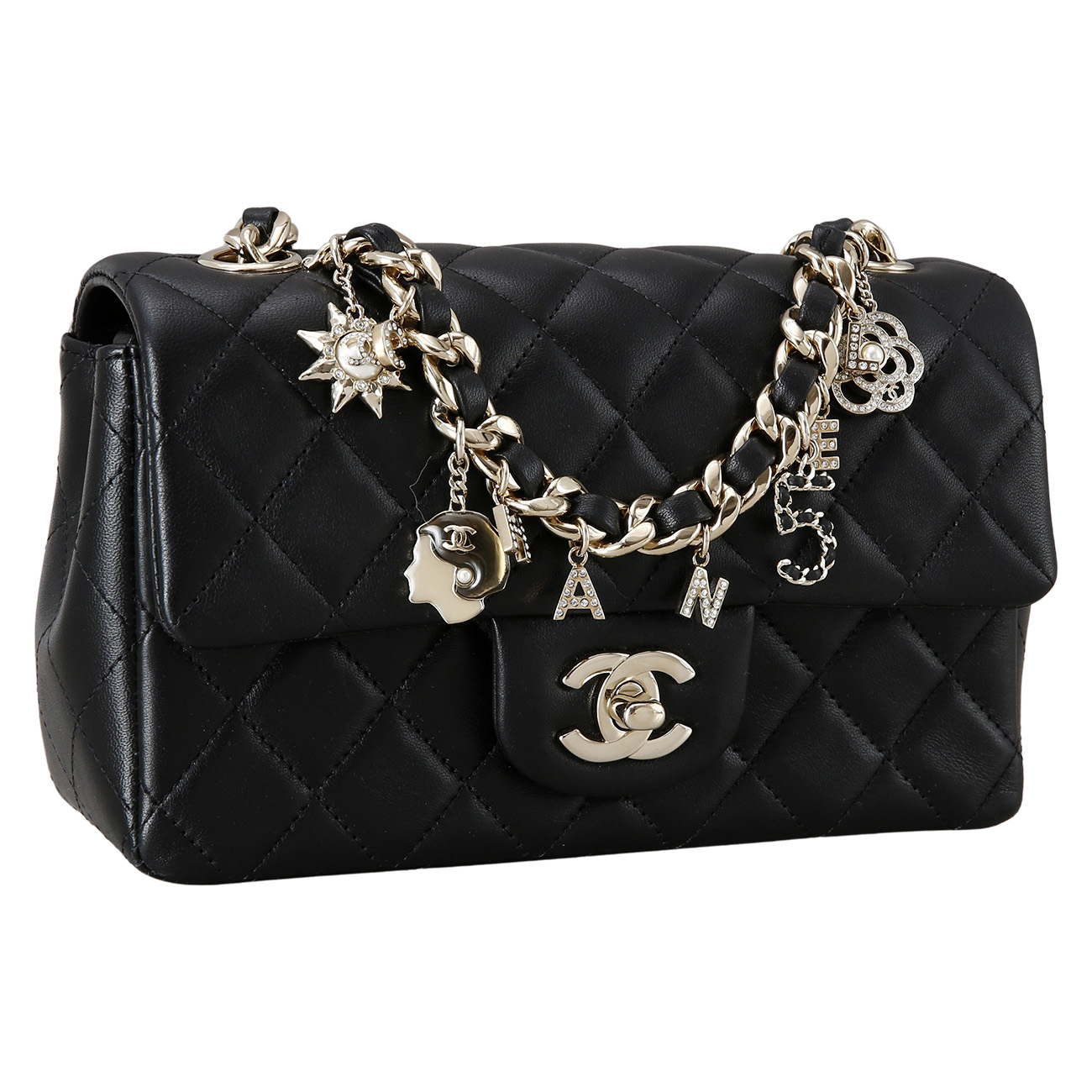 CHANEL(USED)샤넬 시즌 참 장식 클래식 뉴미니