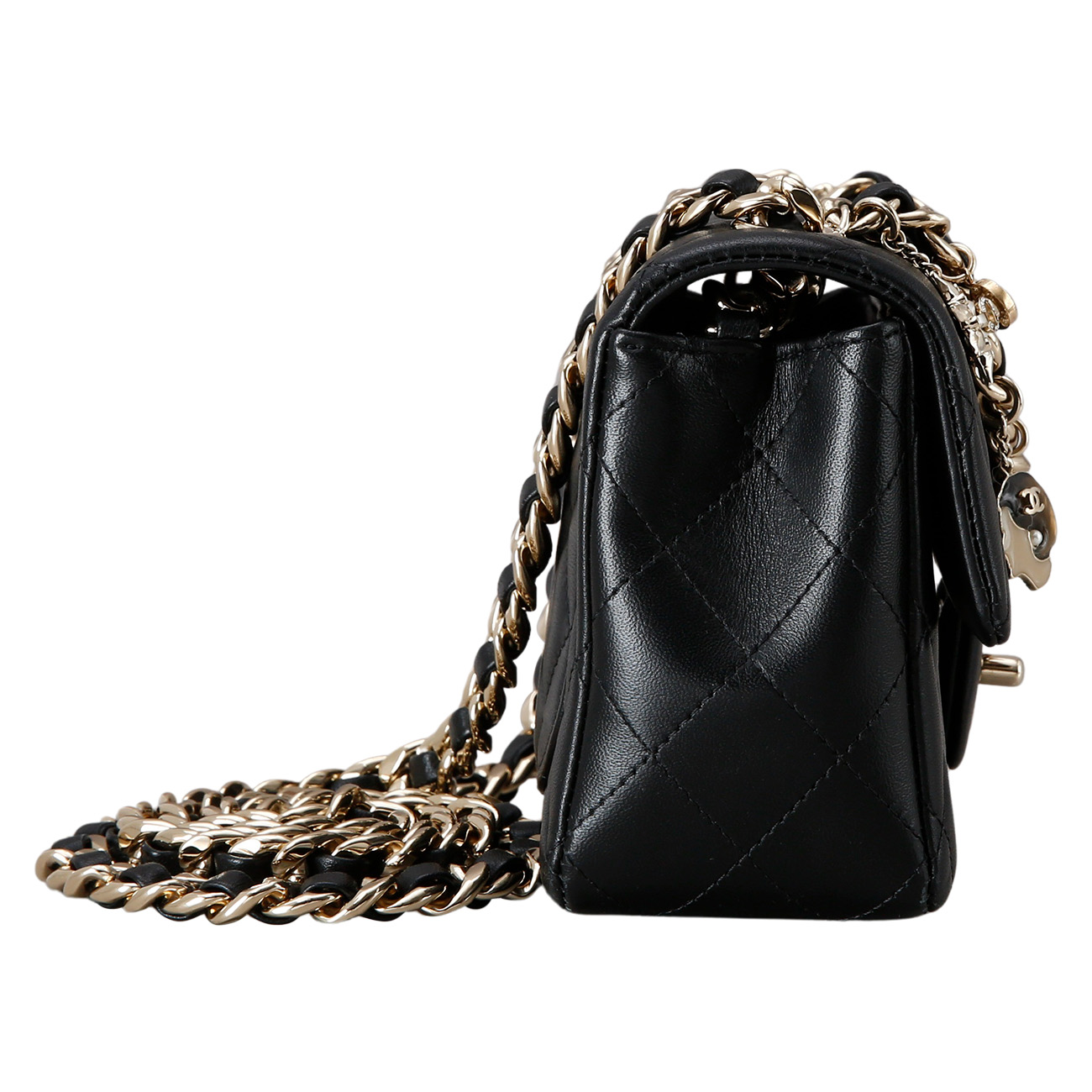 CHANEL(USED)샤넬 시즌 참 장식 클래식 뉴미니