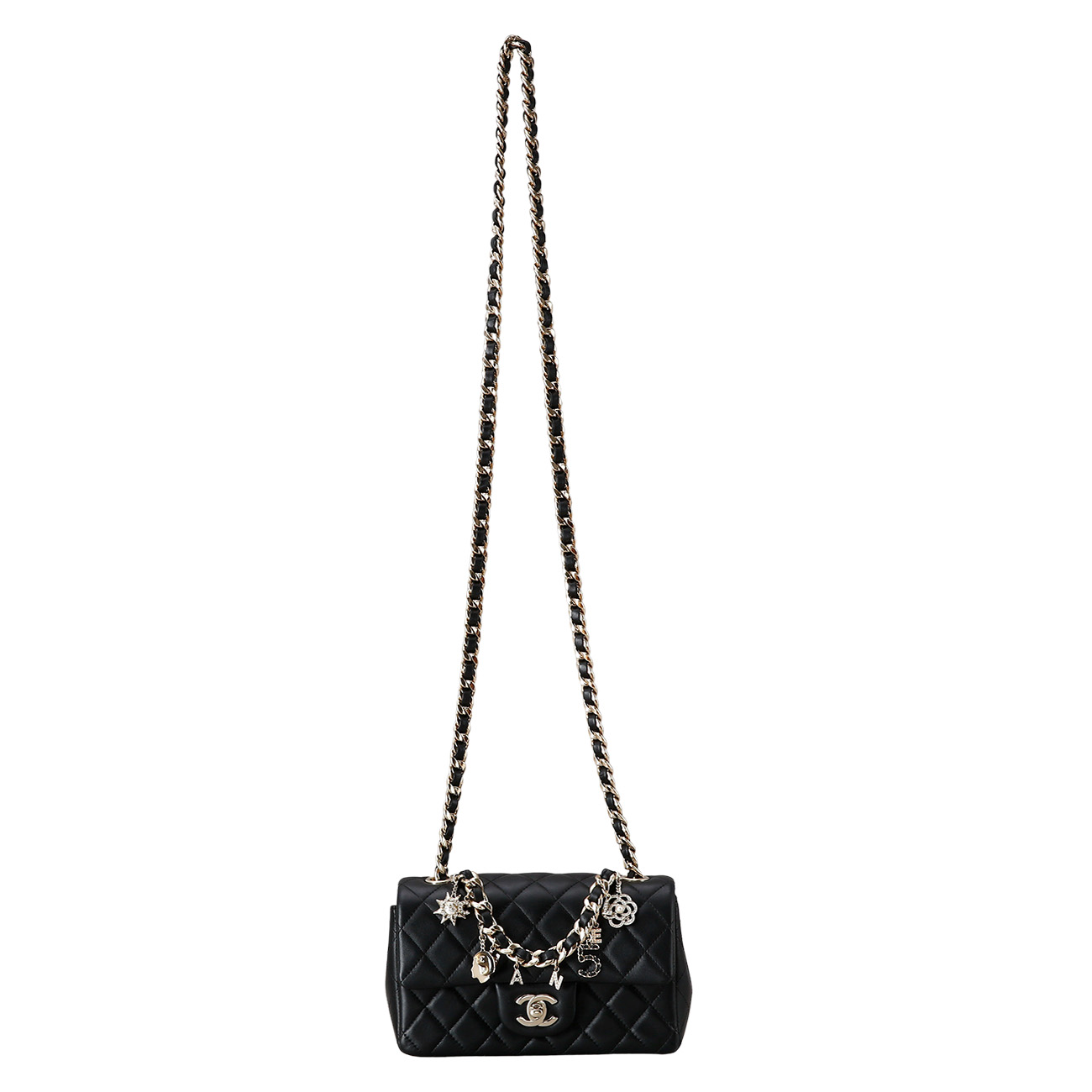CHANEL(USED)샤넬 시즌 참 장식 클래식 뉴미니