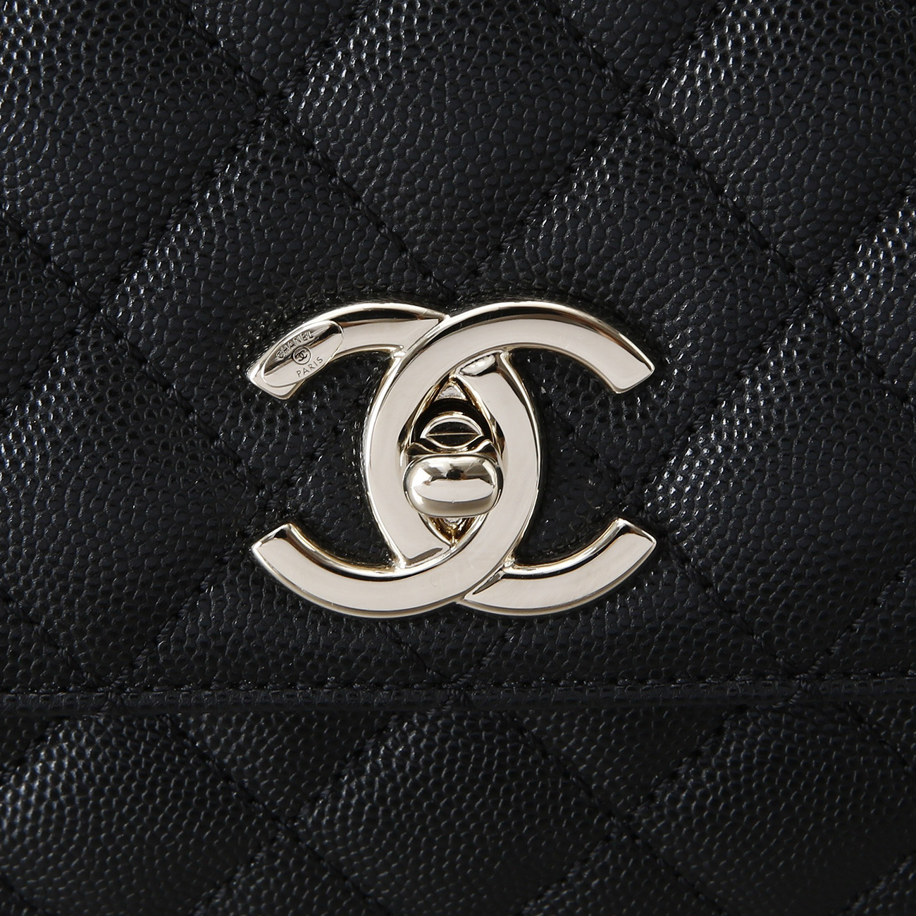 CHANEL(USED)샤넬 캐비어 코코핸들 미듐