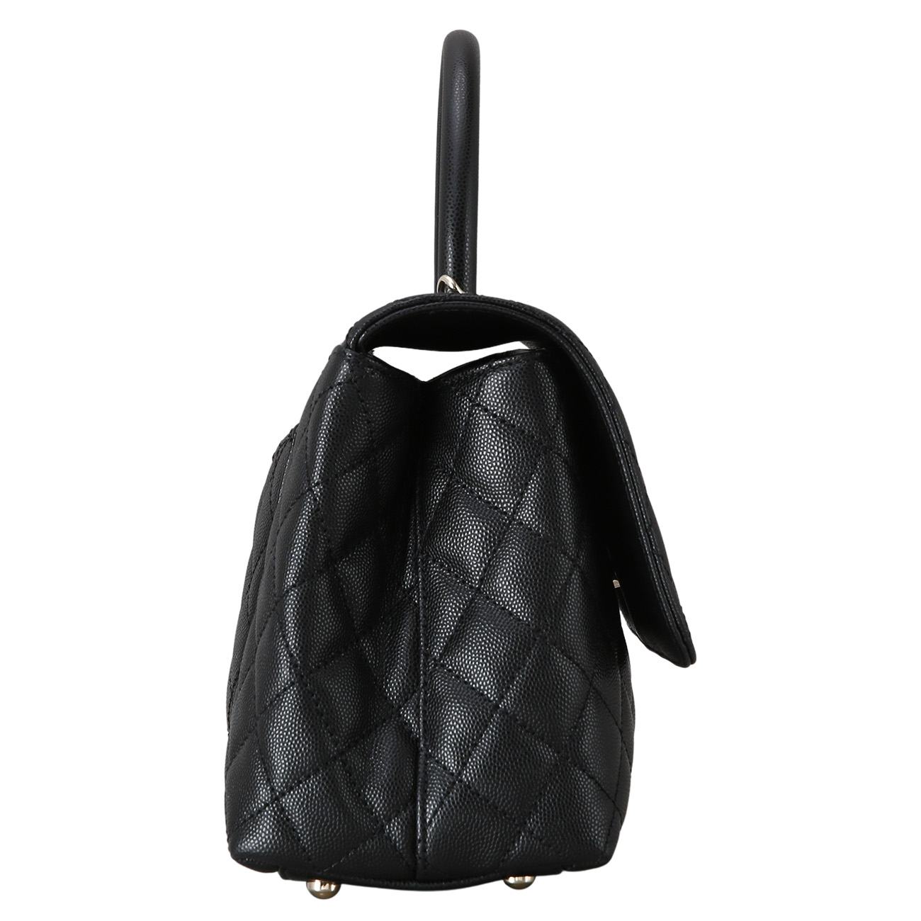 CHANEL(USED)샤넬 캐비어 코코핸들 미듐