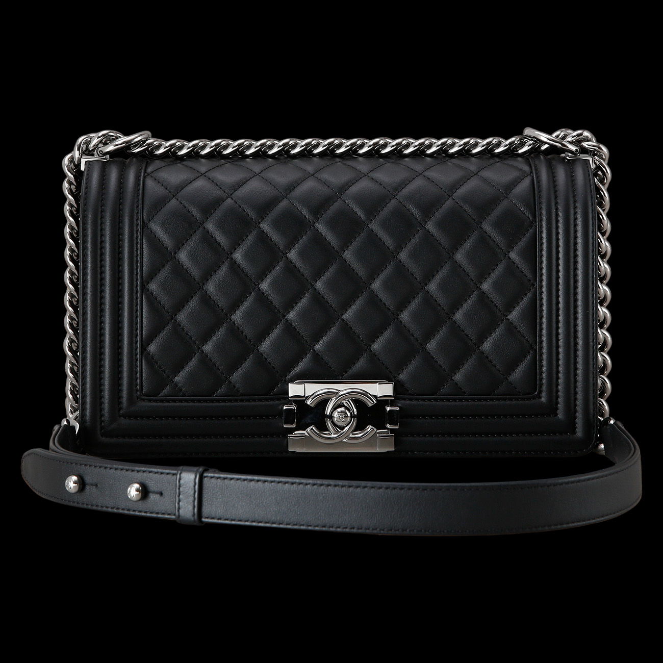 CHANEL(USED)샤넬 보이샤넬 미듐 백