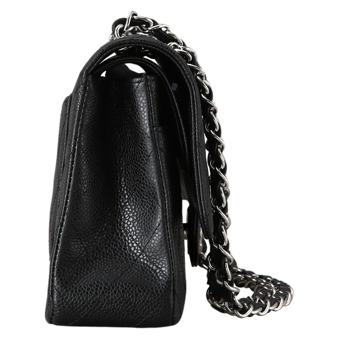CHANEL(USED)샤넬 캐비어 클래식 미듐 플랩백
