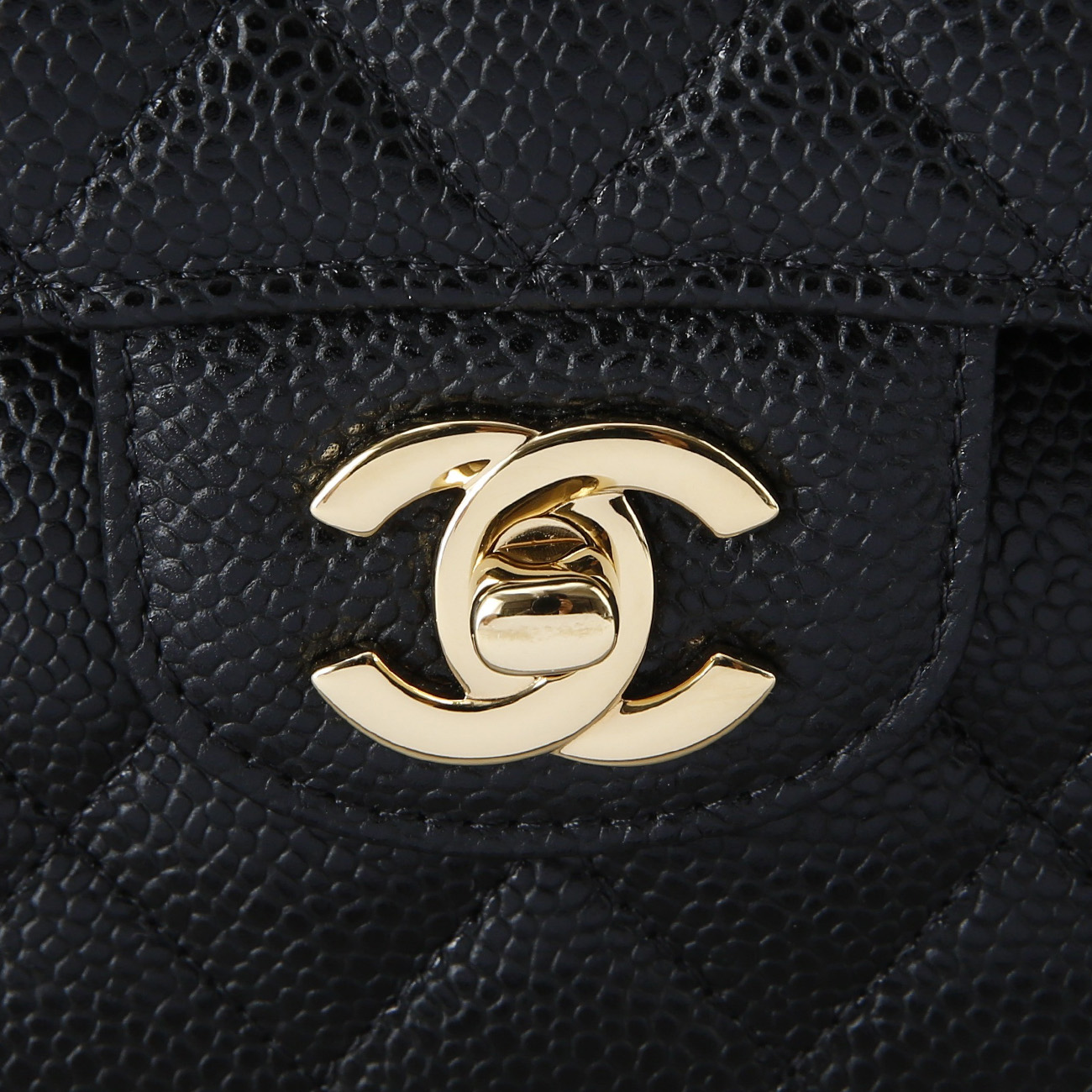 CHANEL(USED)샤넬 클래식 캐비어 미듐