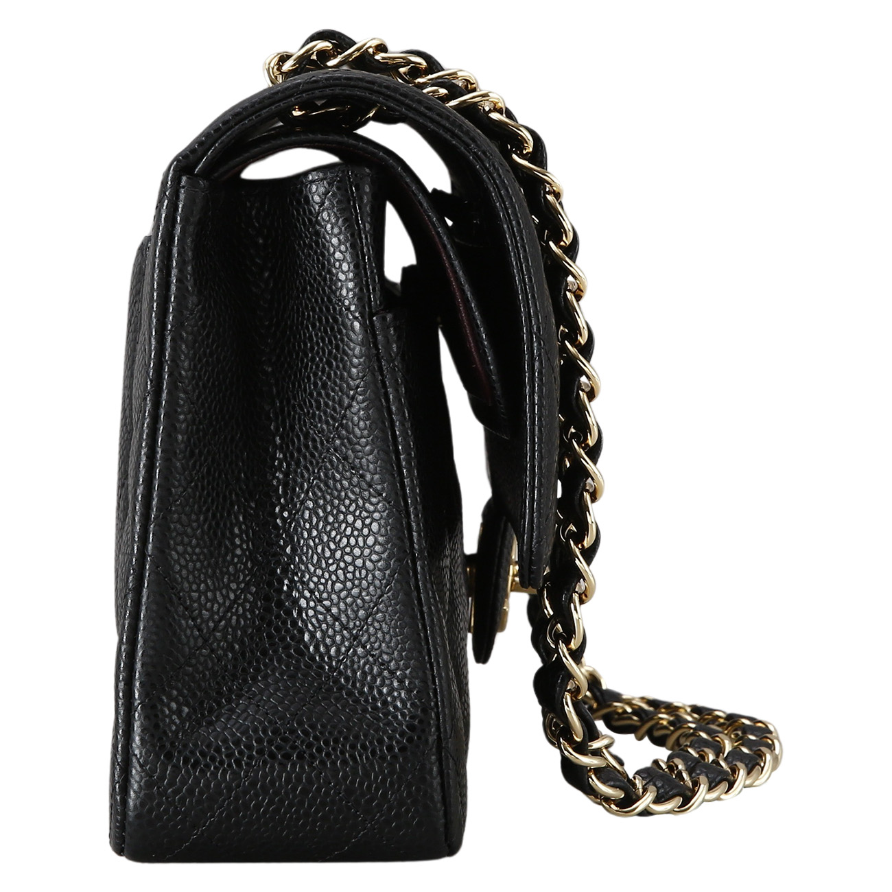 CHANEL(USED)샤넬 클래식 캐비어 미듐