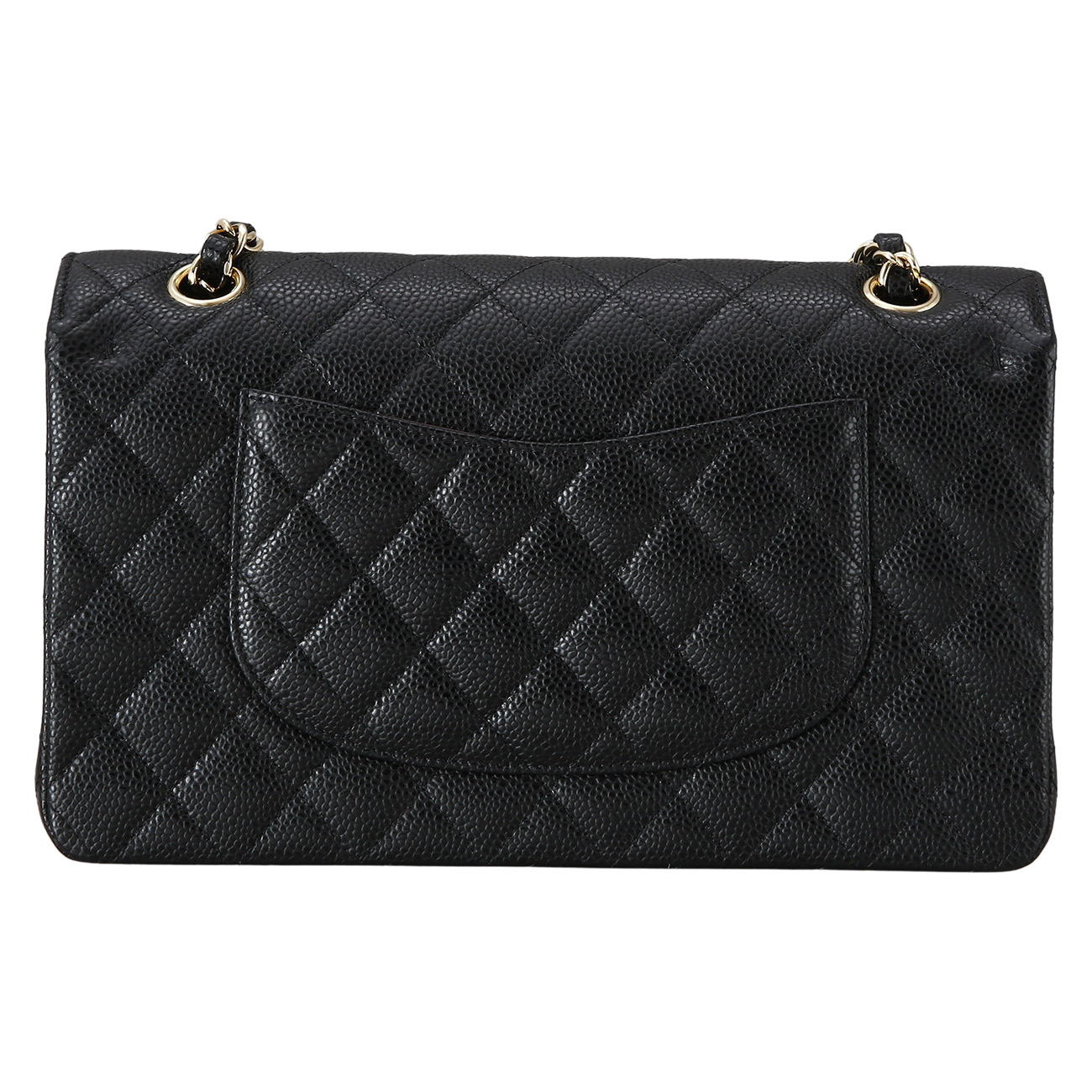 CHANEL(USED)샤넬 클래식 캐비어 미듐