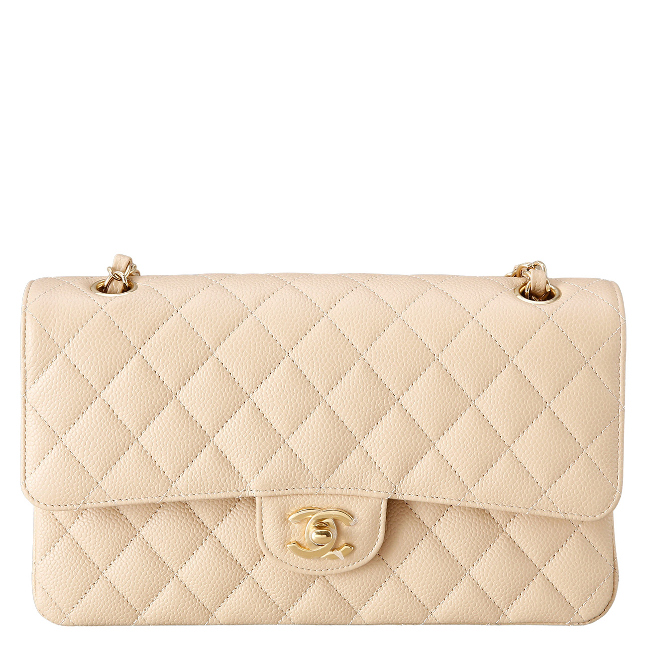 CHANEL(USED)샤넬 캐비어 클래식 미듐 플랩백