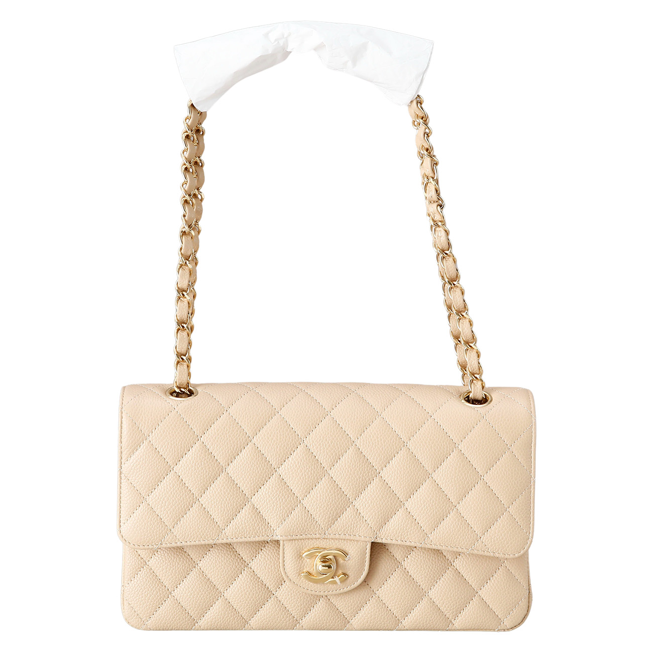 CHANEL(USED)샤넬 캐비어 클래식 미듐 플랩백