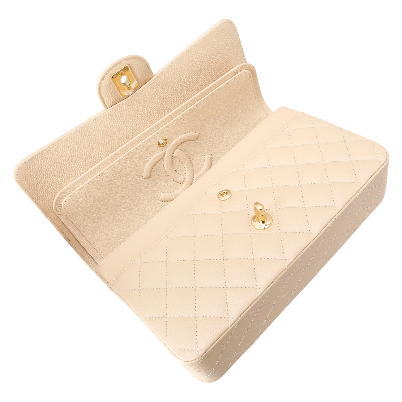 CHANEL(USED)샤넬 캐비어 클래식 미듐 플랩백