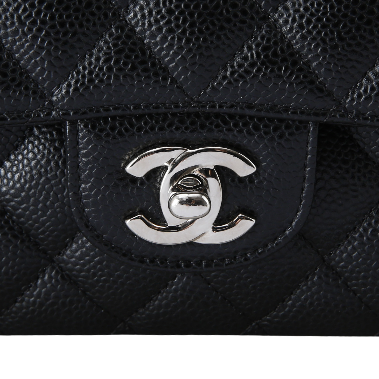 CHANEL(USED)샤넬 클래식 캐비어 미듐