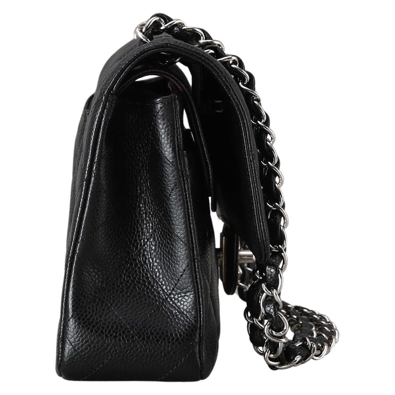CHANEL(USED)샤넬 클래식 캐비어 미듐