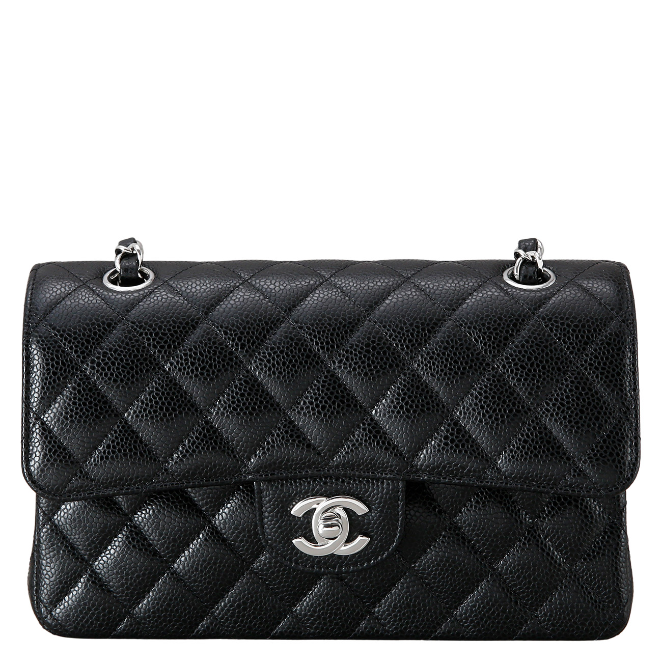 CHANEL(USED)샤넬 캐비어 클래식 스몰 플랩백